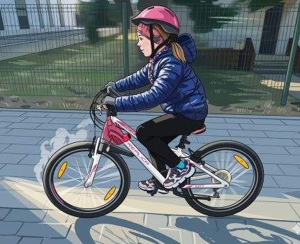 Parkowanie hulajnóg i rowerów