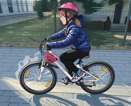 Parkowanie hulajnóg i rowerów