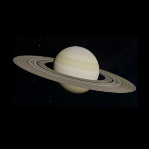 Księżyc, Saturn i inne planety
