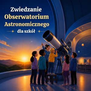 Zwiedzanie Obserwatorium Astronomicznego dla grup szkolnych